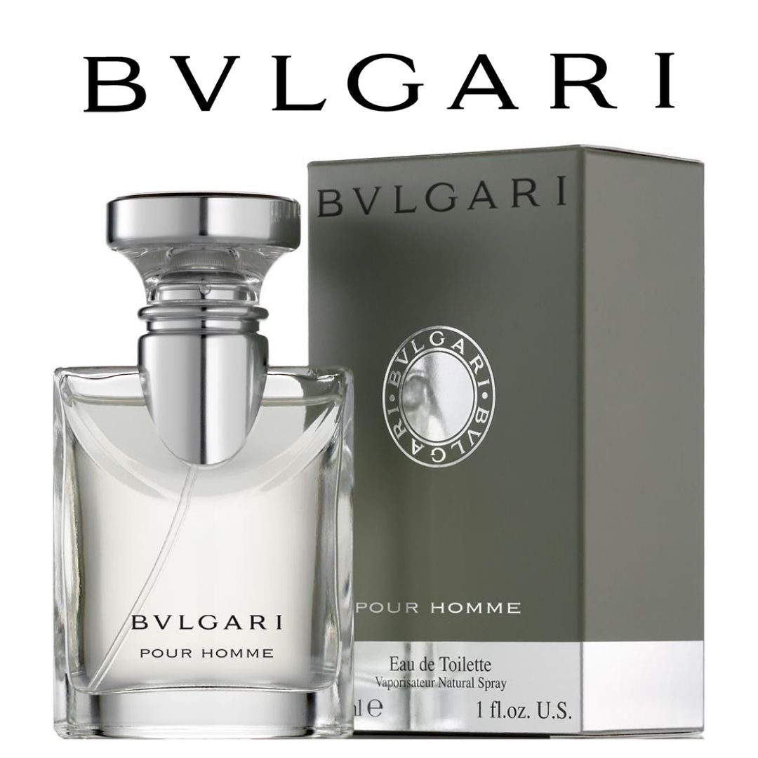 Fragancia Bvlgari Pour Homme de 100ml en frasco de aroma primera, con diseño elegante y distintivo.
