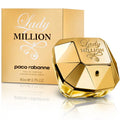 Perfume de mujer Lady Million de Aroma Primera, frasco de 80 ml, con diseño elegante y botella moderna.