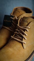 Botin Velez Cuero Genuino Carnaza