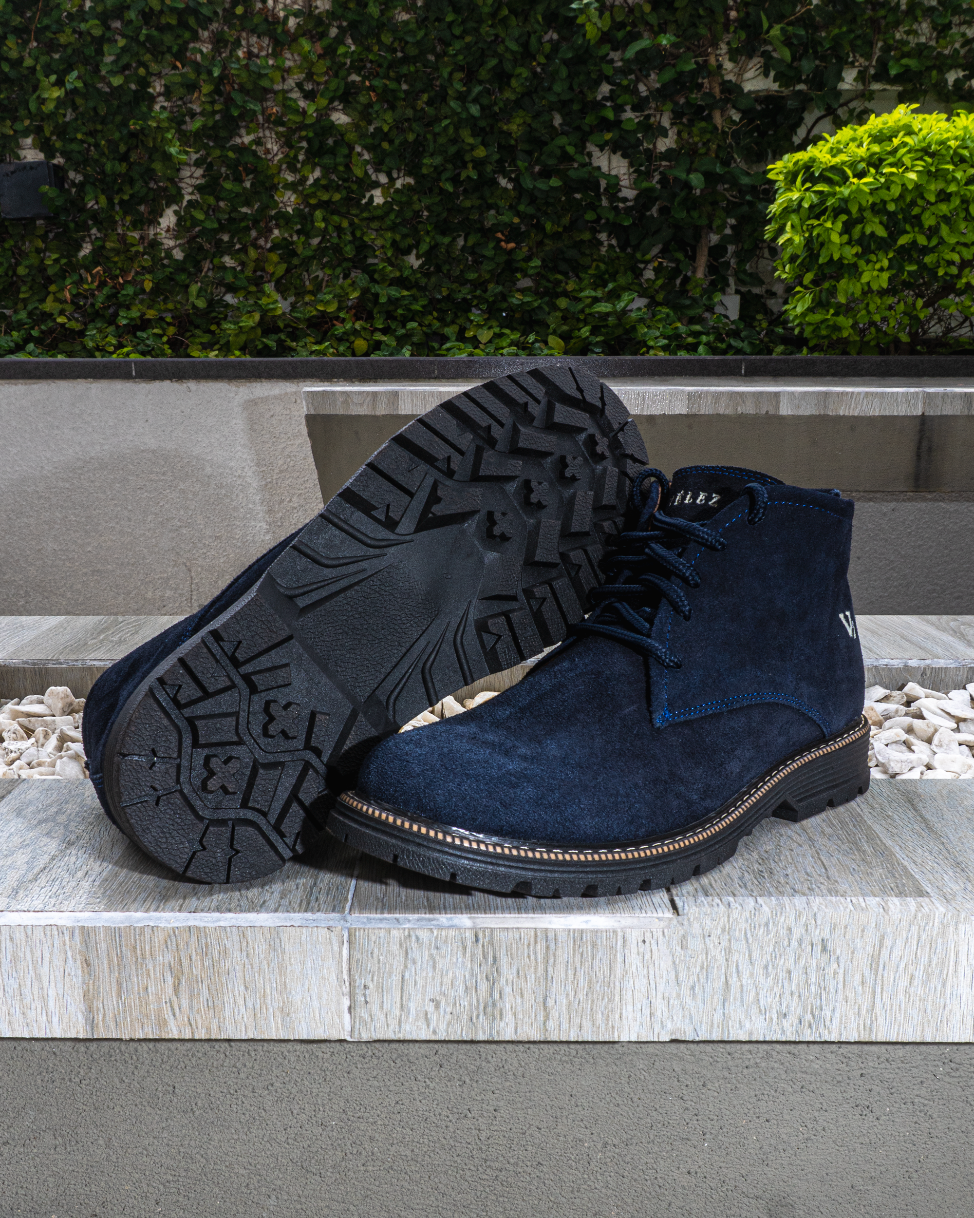 Botin Velez Cuero Genuino Carnaza