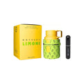 Perfume Armaf Odyssey Limoni de Aroma Primera, frasco de 1.1 oz, con un diseño moderno y elegante.