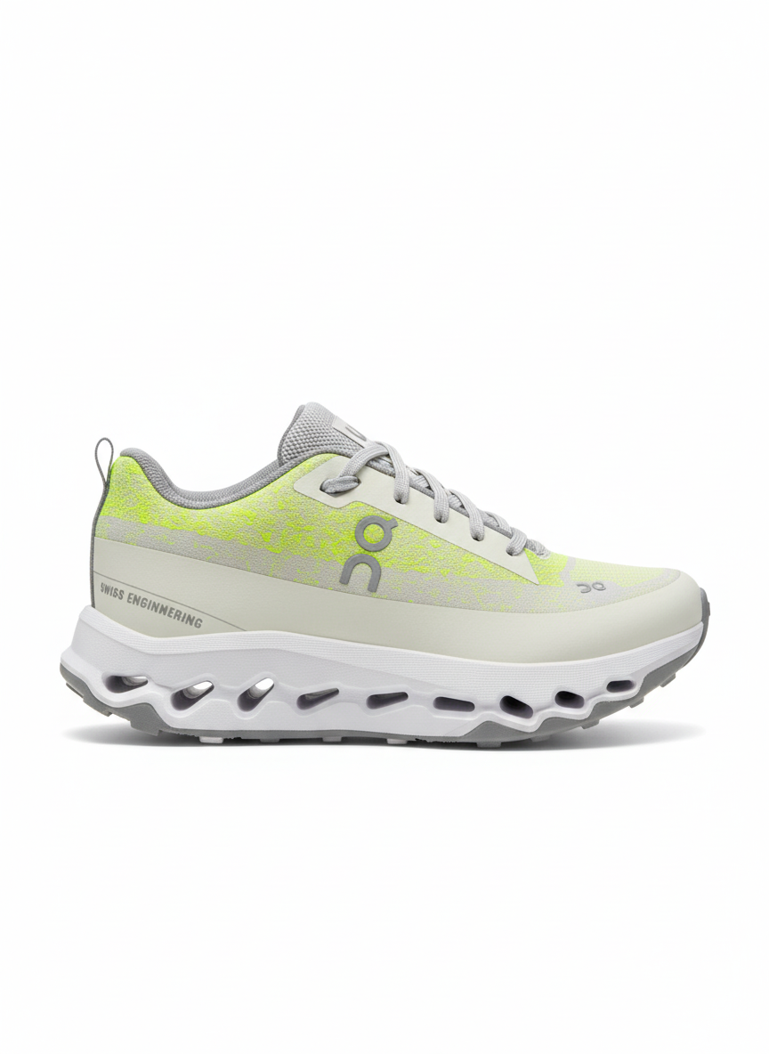 Zapatillas deportivas Tula On Cloud Speed en color neón, calzado de moda para correr y entrenar con diseño moderno y cómodo.