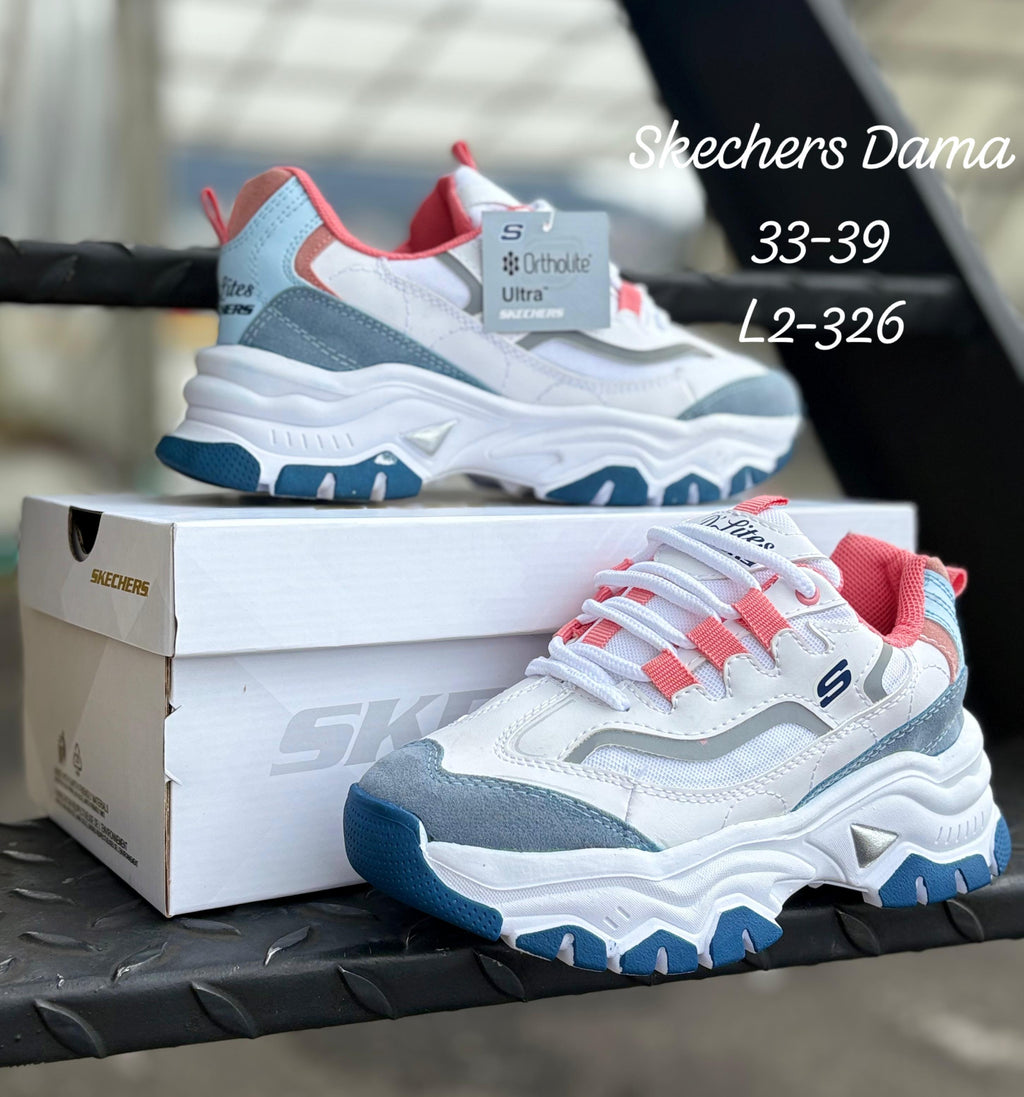 Ropa deportiva Skechers Valkyrie, conjunto de entrenamiento con sudadera y pantalones deportivos en colores gris y negro.