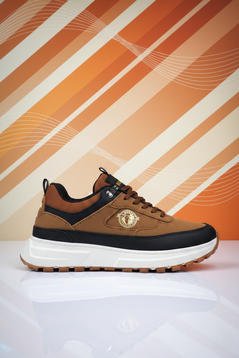 Zapatos casuales Brahma Tula en color marrón, estilo moda, con diseño cómodo y moderno para uso diario.