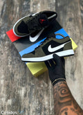 Nike Air Jordan 1 Low Negro Verde Oliva 