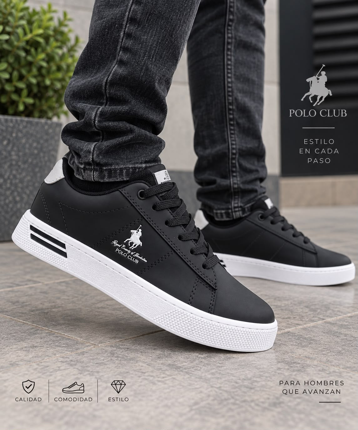 Polo caballero JH