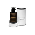 Frasco de 100ml de perfume Louis Vuitton Ombre Nomade de la marca Aroma Primera, con diseño elegante y etiqueta visible.