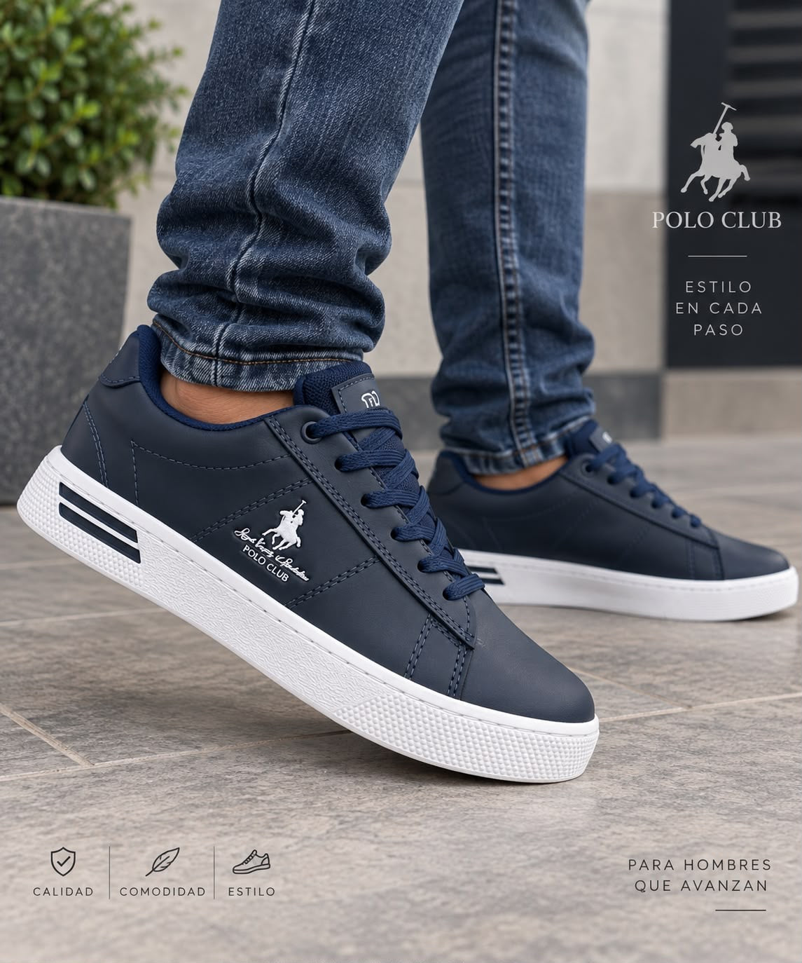 Polo caballero JH