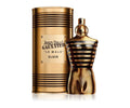 Fragancia Jean Paul Gaultier Le Male Elixir 125ml, botella de perfume en la imagen con diseño distintivo.