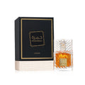 Perfume Lattafa Khamrah Eau de Parfum unisex de 100ml, botella elegante y moderna en la imagen.