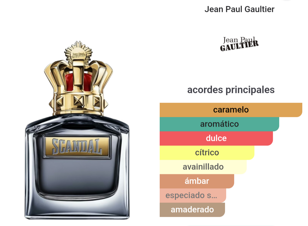 Scandal Pour Homme Jean Paul Gaultier 100 Ml