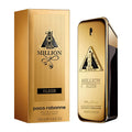 Perfume Aroma Primera One Million Elixir 1.1 en frasco elegante, vista frontal, con detalles dorados y diseño sofisticado.